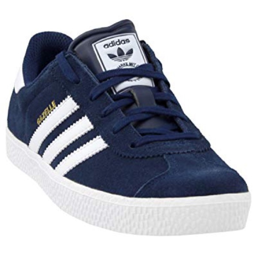 Navy Adidas Gazelle Shoes